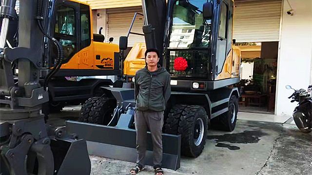 崇左销售宝鼎95抓木机已经交付